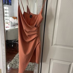 Peach Dress